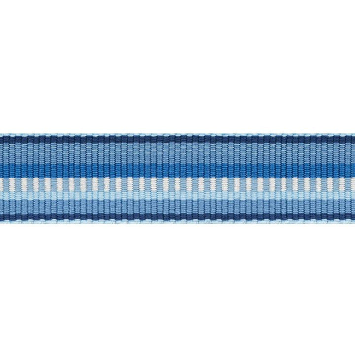 Primavera Tape Narrow Sea 75981 by Schumacher Designer Trim Indoor/Outdoor Prints & Wovens Iii - Swanky Fabrics -