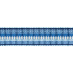 Primavera Tape Narrow Sea 75981 by Schumacher Designer Trim