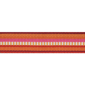 Primavera Tape Narrow Berry 75983 by Schumacher Designer Trim