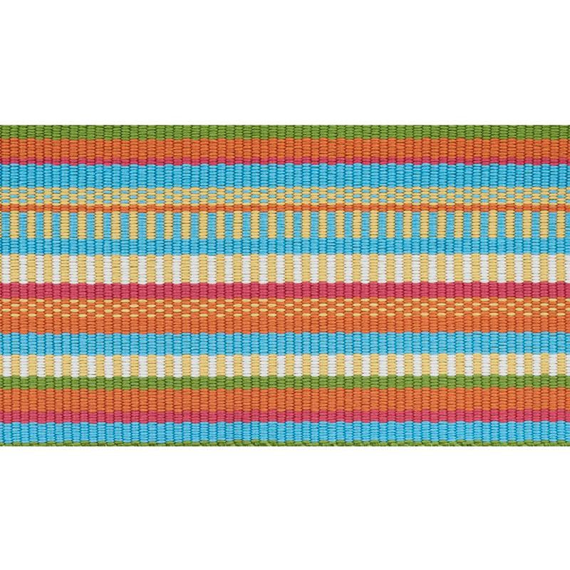 Primavera Tape Wide Marigold 75992 by Schumacher Designer Trim Indoor/Outdoor Prints & Wovens Iii - Swanky Fabrics -
