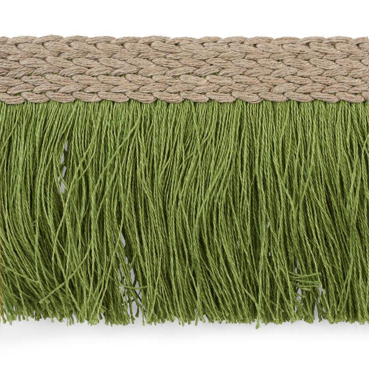 Braided Linen Fringe Leaf 76261 by Schumacher Designer Trim Free Spirit - Swanky Fabrics -