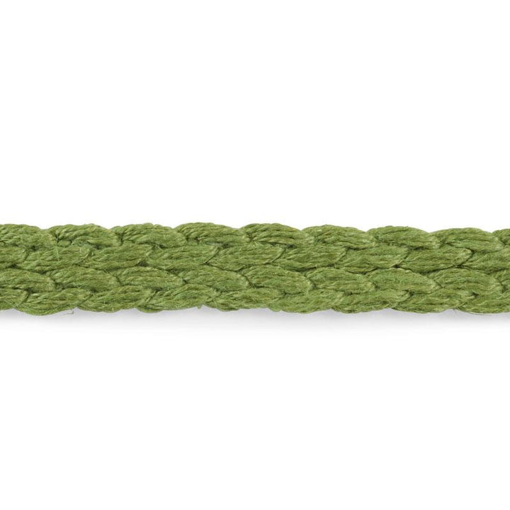 Braided Linen Tape Narrow Leaf 76271 by Schumacher Designer Trim Free Spirit - Swanky Fabrics -