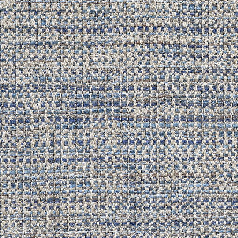 Auckland Performance Indigo 76412 by Schumacher Designer Fabric Textures - Swanky Fabrics -