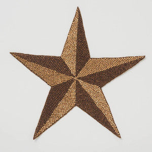 Etoile Appliqu Brass 76490 by Schumacher Designer Trim