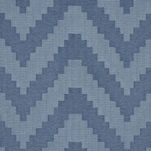 Verne Indigo 76532 by Schumacher Designer Fabric
