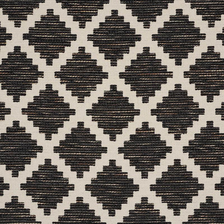 Tibur Black 76540 by Schumacher Designer Fabric World View 5.0" - Swanky Fabrics -