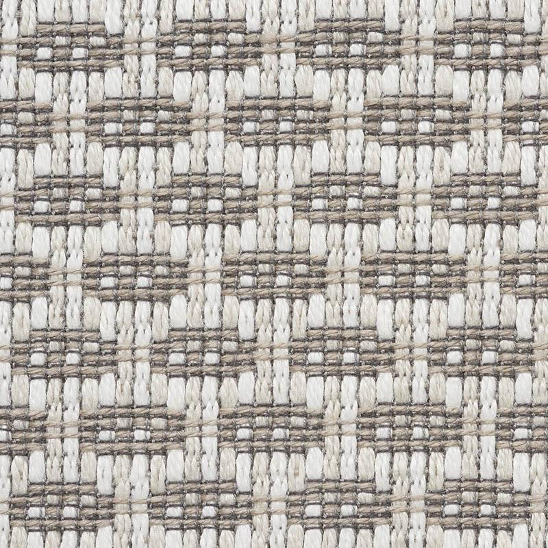 Hickox Indoor/Outdoor Natural 76652 by Schumacher Designer Fabric Indoor/Outdoor Linen 1.0" - Swanky Fabrics -