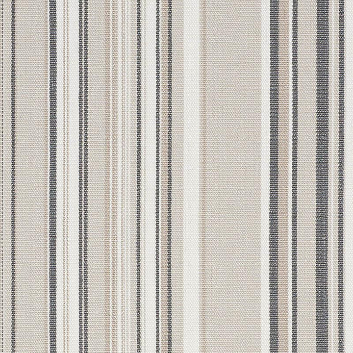 Ponderosa Stripe Natural 76631 by Schumacher Designer Fabric Indoor/Outdoor Linen 14.0" - Swanky Fabrics -