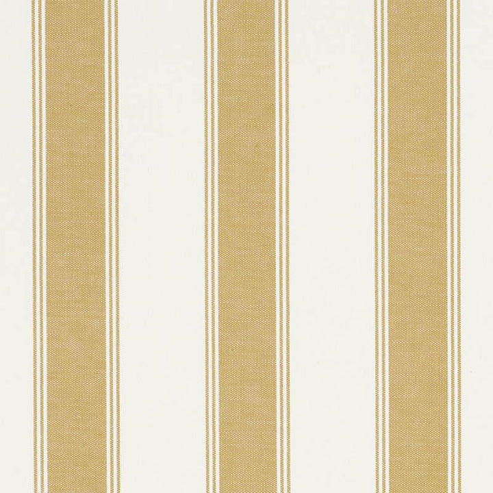 Rafe Stripe Chartreuse 75821 by Schumacher Designer Fabric Veere Grenney 4.38" - Swanky Fabrics -