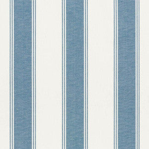 Rafe Stripe Marine 75823 by Schumacher Designer Fabric