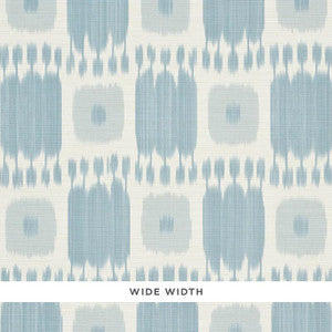 Kandira Sky 5009850 by Schumacher Designer Wallpaper