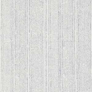 Mohave Indigo 5009842 by Schumacher Designer Wallpaper