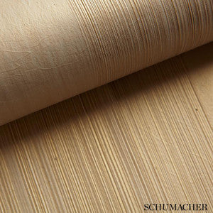 Casual Brush Ivory 2707120 by Schumacher Designer Wallpaper