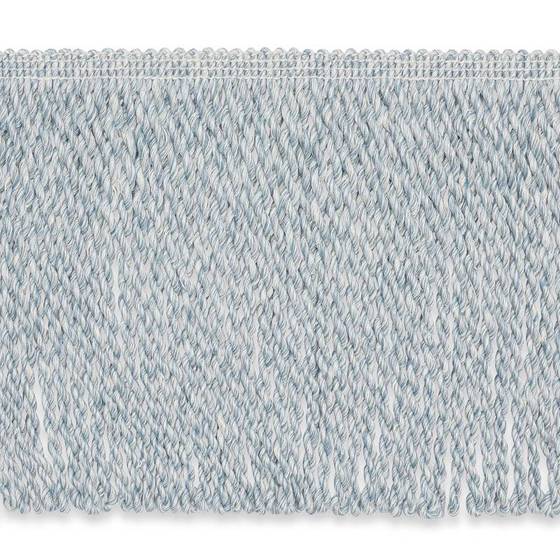 Bernier Fringe Sky 76591 by Schumacher Designer Trim World View - Swanky Fabrics -