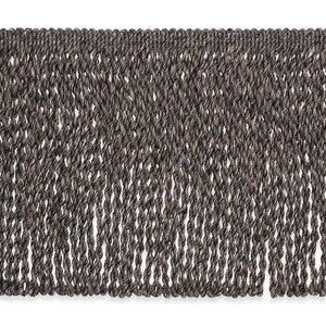 Bernier Fringe Charcoal 76592 by Schumacher Designer Trim