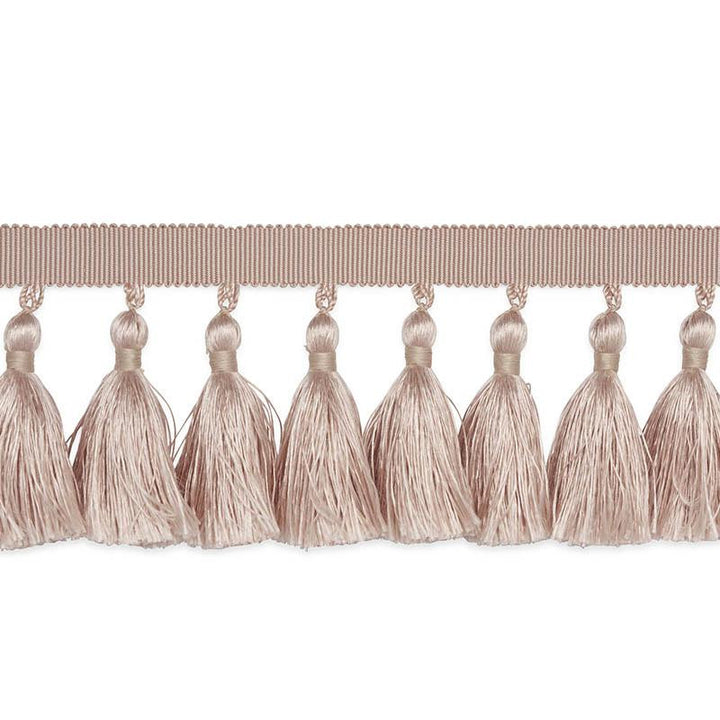 Valentin Silk Tassel Blush 76802 by Schumacher Designer Trim Perfect Basics: Trims & Tassels - Swanky Fabrics -