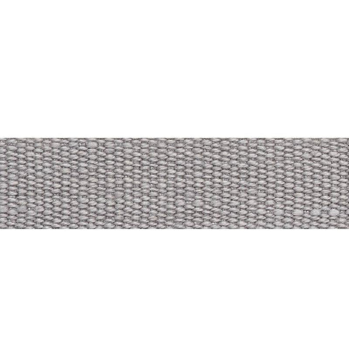 Mathias Linen Tape Narrow Grey 76832 by Schumacher Designer Trim Perfect Basics: Trims & Tassels - Swanky Fabrics -