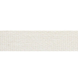 Mathias Linen Tape Narrow Ivory 76834 by Schumacher Designer Trim