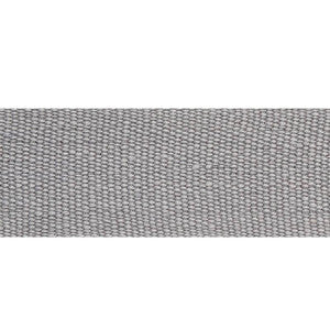 Mathias Linen Tape Medium Grey 76862 by Schumacher Designer Trim