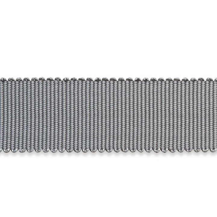 Pierre Silk Gimp Medium Grey 74673 by Schumacher Designer Trim Perfect Basics: Trims - Swanky Fabrics -