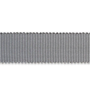 Pierre Silk Gimp Medium Grey 74673 by Schumacher Designer Trim