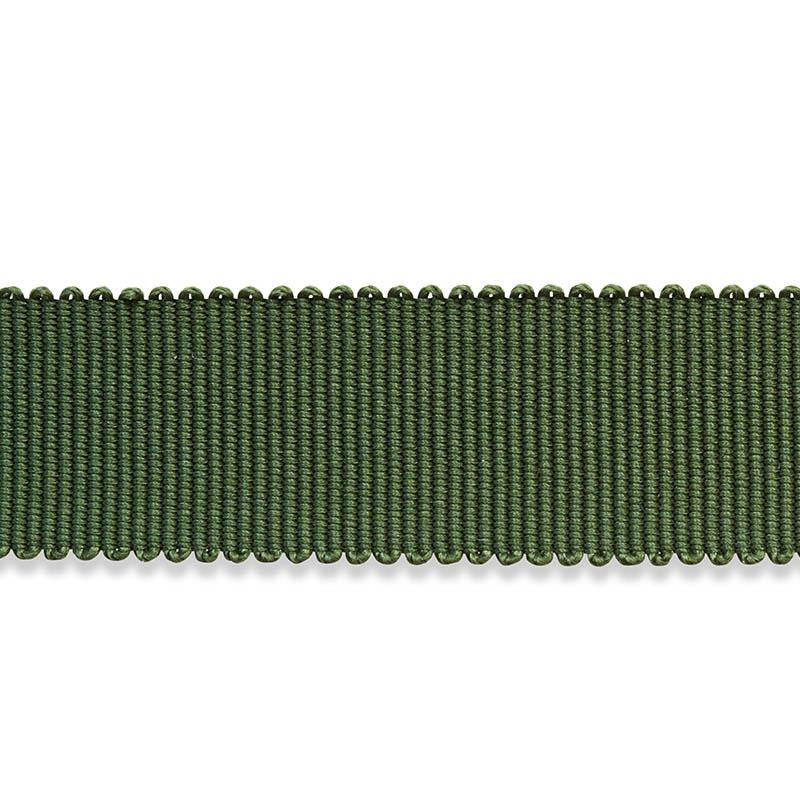 Pierre Silk Gimp Medium Emerald 74674 by Schumacher Designer Trim Perfect Basics: Trims - Swanky Fabrics -
