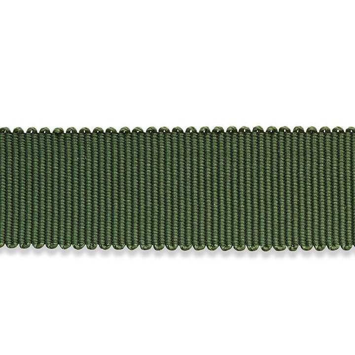 Pierre Silk Gimp Medium Emerald 74674 by Schumacher Designer Trim Perfect Basics: Trims - Swanky Fabrics -