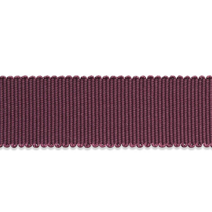 Pierre Silk Gimp Medium Eggplant 74675 by Schumacher Designer Trim Le Max - Swanky Fabrics -