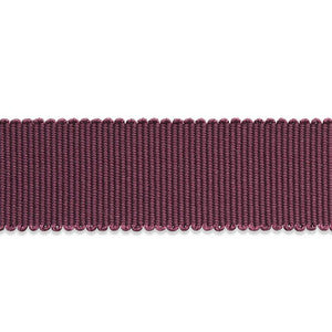 Pierre Silk Gimp Medium Eggplant 74675 by Schumacher Designer Trim