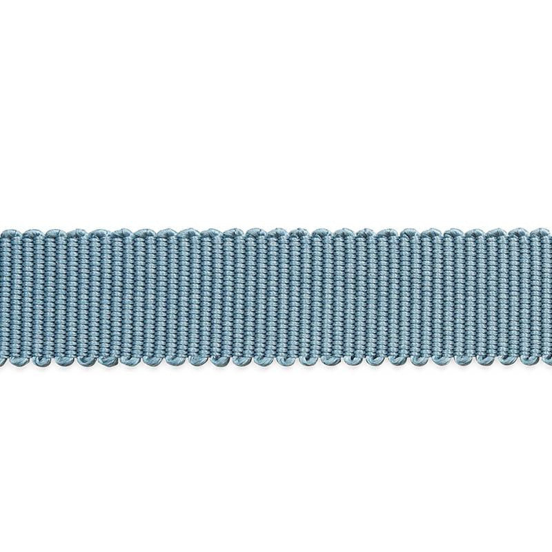 Pierre Silk Gimp Narrow Cadet 74652 by Schumacher Designer Trim Perfect Basics: Trims - Swanky Fabrics -
