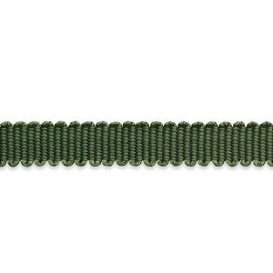 Pierre Silk Gimp Extra Narrow Emerald 74634 by Schumacher Designer Trim