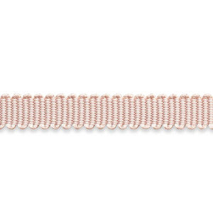 Pierre Silk Gimp Extra Narrow Blush 74636 by Schumacher Designer Trim