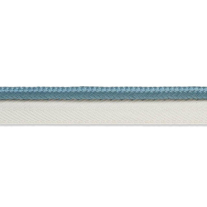 Gustave Silk Lip Cord Medium Cadet 74552 by Schumacher Designer Trim Perfect Basics: Trims - Swanky Fabrics -