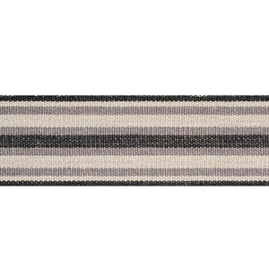 Levant Tape Charcoal 76582 by Schumacher Designer Trim