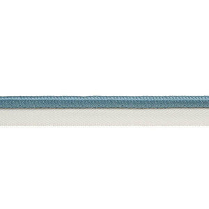 Gustave Silk Lip Cord Wide Cadet 74572 by Schumacher Designer Trim