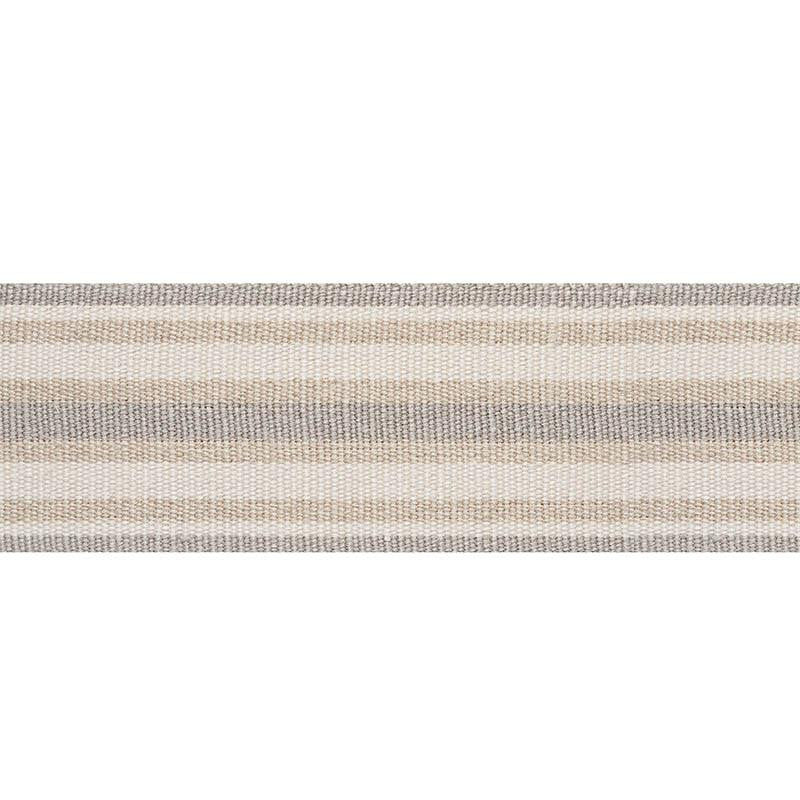 Levant Tape Stone 76580 by Schumacher Designer Trim World View 1.75" - Swanky Fabrics -