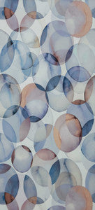 Honesty (Wp) # 01 Opal by 1838 Wallcoverings Designer Wallpaper