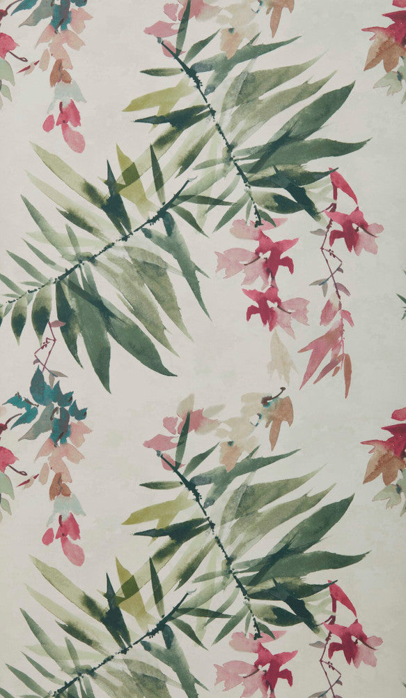 Essence (Wp) # 01 Orchid by 1838 Wallcoverings Designer Wallpaper Essence STRAIGHT PASTE THE WALL UNITED KINGDOM V-20.5" 20.5"X11YD - Swanky Fabrics -