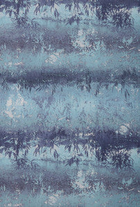 Serenity (Wp) # 02 Indigo by 1838 Wallcoverings Designer Wallpaper
