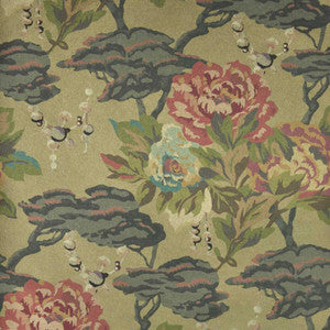 Paeonia (Wp) # 03 Lacquer by 1838 Wallcoverings Designer Wallpaper