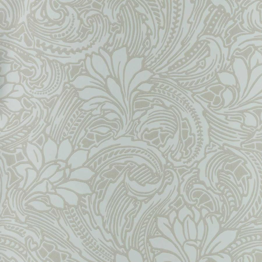 Eden (Wp) # 01 Natural by 1838 Wallcoverings Designer Wallpaper V&A Decorative Papers STRAIGHT PASTE THE WALL UNITED KINGDOM V-25" 20.5"X11YD - Swanky Fabrics -