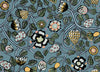 Pieni Tiara Sea Green and Dandelion 23330X by Marimekko Designer Wallpaper