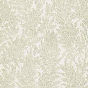 Laurel Leaf (Wp) # 03 Natural by 1838 Wallcoverings Designer Wallpaper