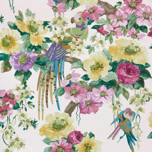Floral Serenade (Wp) # 03 Summer by 1838 Wallcoverings Designer Wallpaper