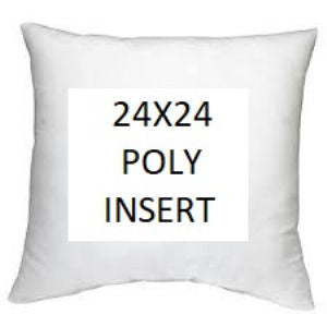 24X24 Poly Insert by Norbar Designer Fabric PILLOW INSERT 100% POLY SHELL & FILL US - Swanky Fabrics -