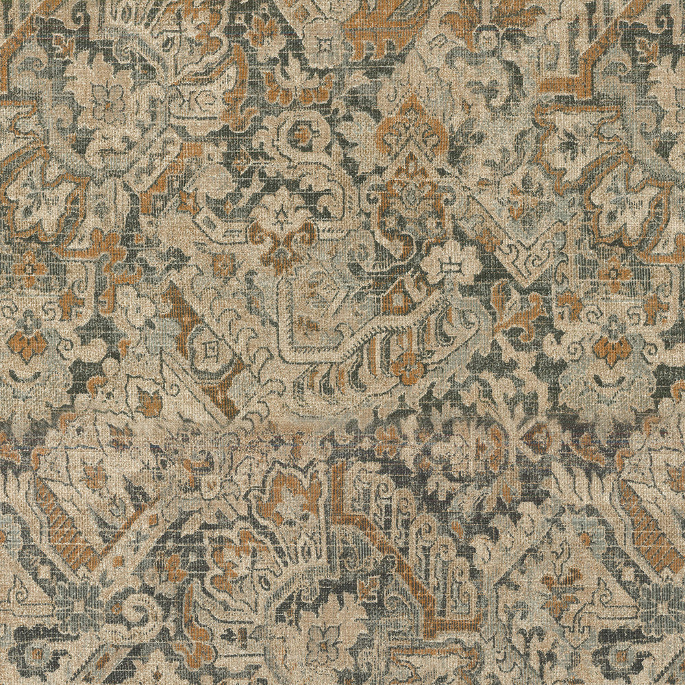 Loma Vista Charcoal 250270 by ED Ellen DeGeneres Designer Fabric - 100% COTTON USA 15000 Horizontal: 13.5 and Vertical: 25.25 54 - Swanky Fabrics -