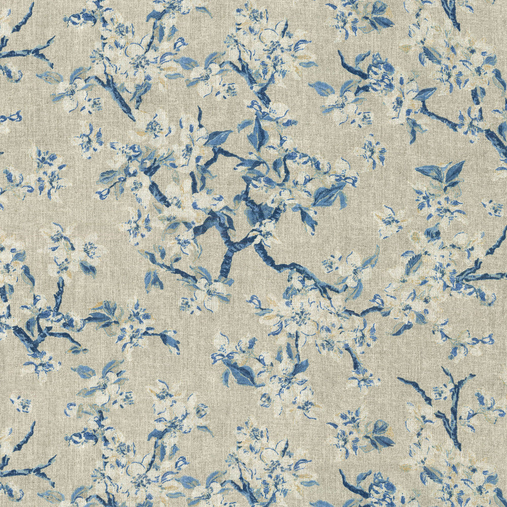 Bonnabel Porcelain 250350 by ED Ellen DeGeneres Designer Fabric CURATED TRAVELS 55% Linen 45% Rayon U.S.A. Wyzenbeek 15,000 Horizontal: 27.00" and Vertical: 25.25" 54" - Swanky Fabrics -