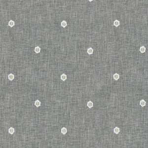 Lania Emb Fog 250381 by ED Ellen DeGeneres Designer Fabric