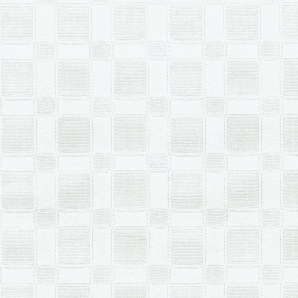 Altadena Blanc 250393 by ED Ellen DeGeneres Designer Fabric - 100% COTTON India 33000 Horizontal: 2.25 and Vertical: 2.25 54 - Swanky Fabrics -