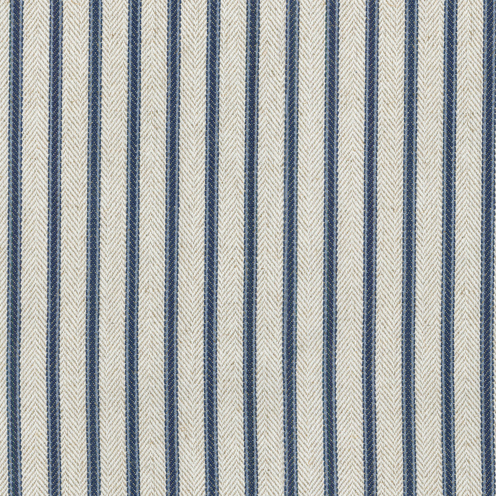Trousdale Indigo 250431 by ED Ellen DeGeneres Designer Fabric CURATED TRAVELS 42% Cotton 32% Linen 26% Rayon CHINA Wyzenbeek 12,000 Horizontal: 1.00" and Vertical: 0.10" 54" - Swanky Fabrics -